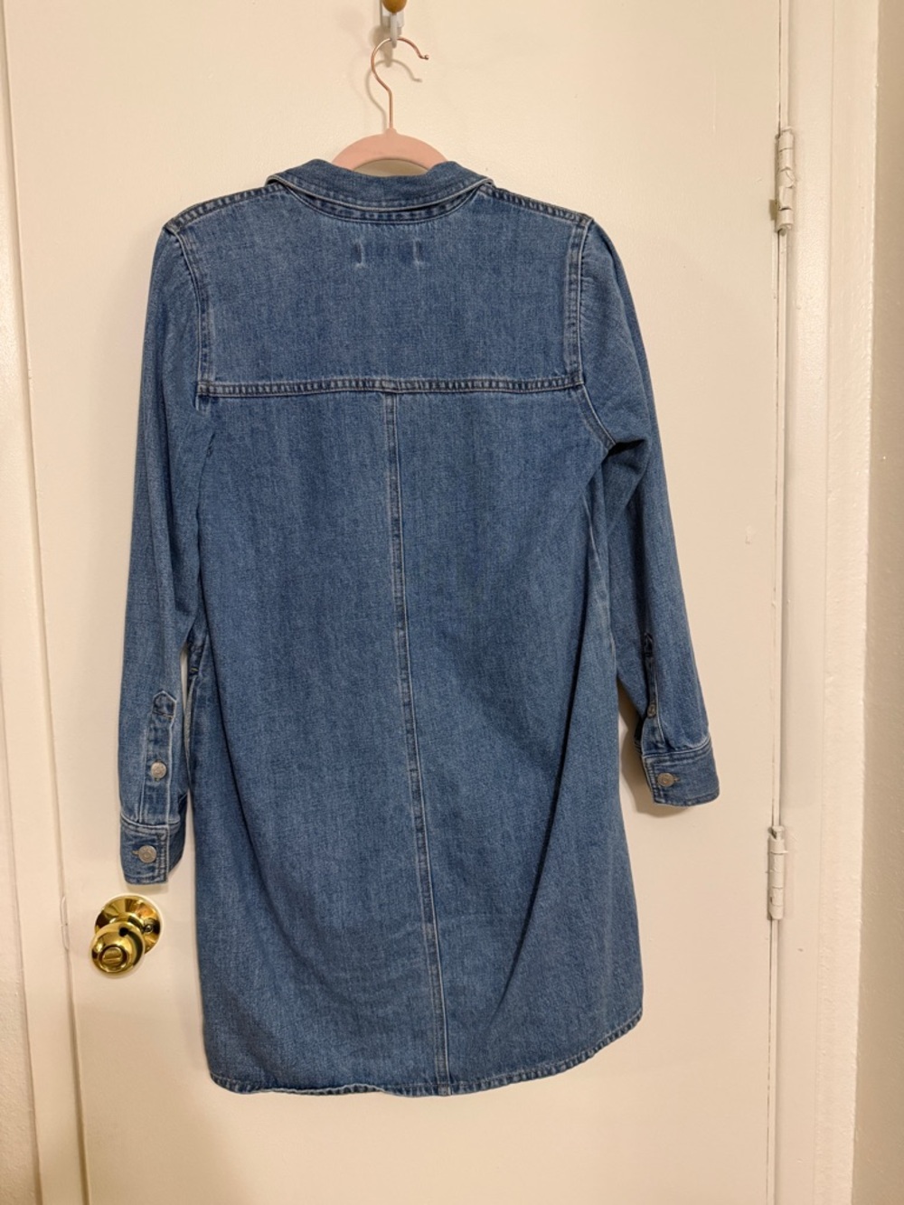Madewell Light Blue Denim Shirt Jacket - Picture 4 of 4